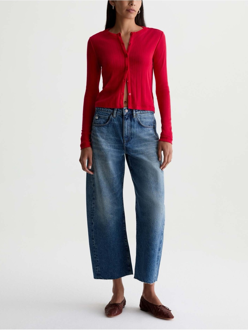 AG Jeans Hattie Crop - Gemini